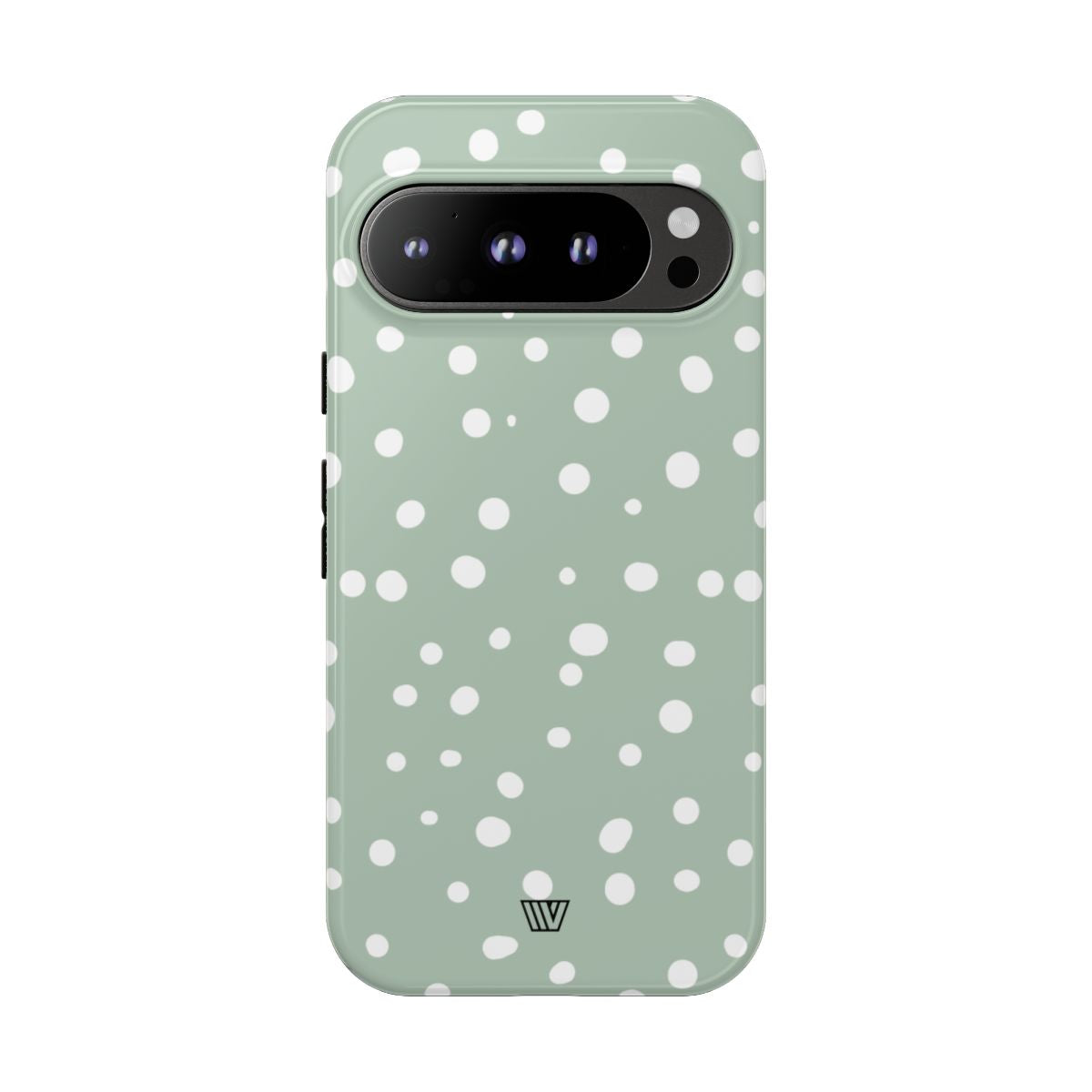 Pastel Green Dots Tough Phone Case