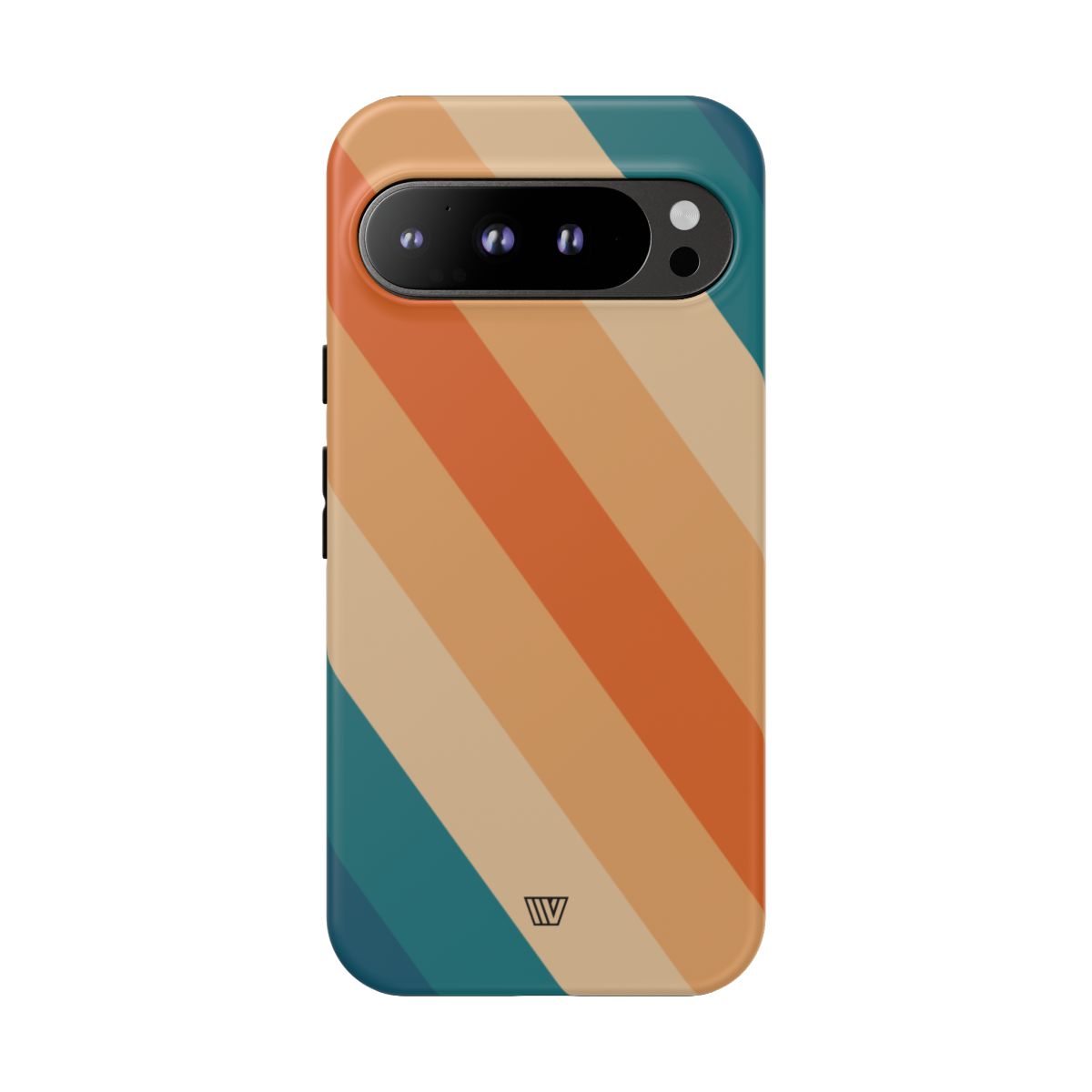 Retro Stripe Tough Phone Case 70s Style