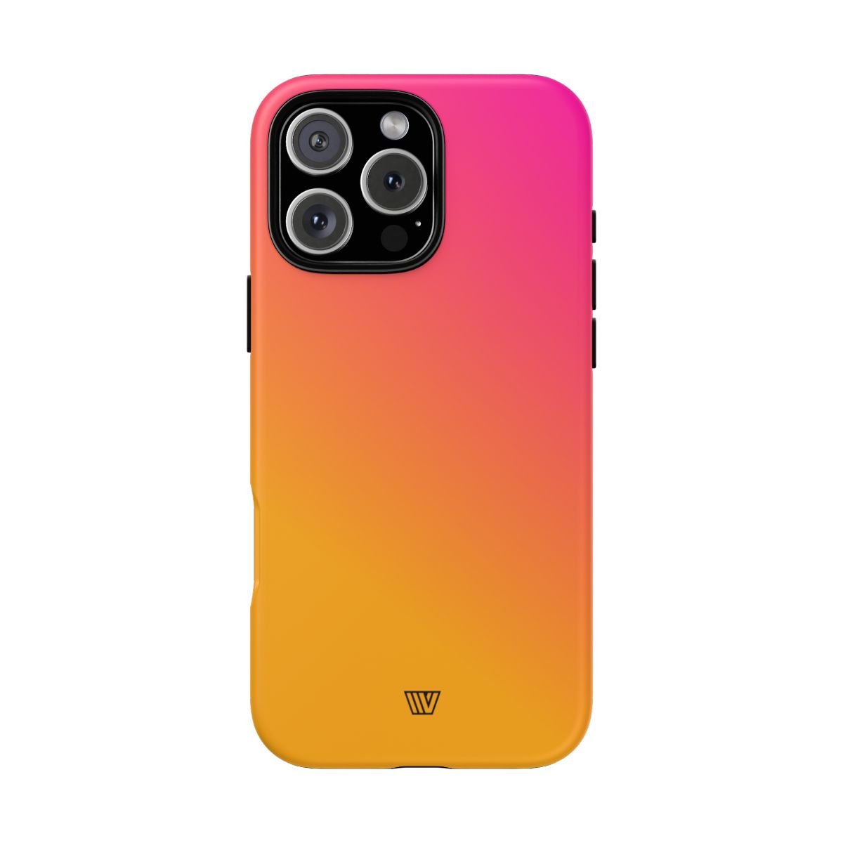 Hot Pink Orange Tough Phone Case