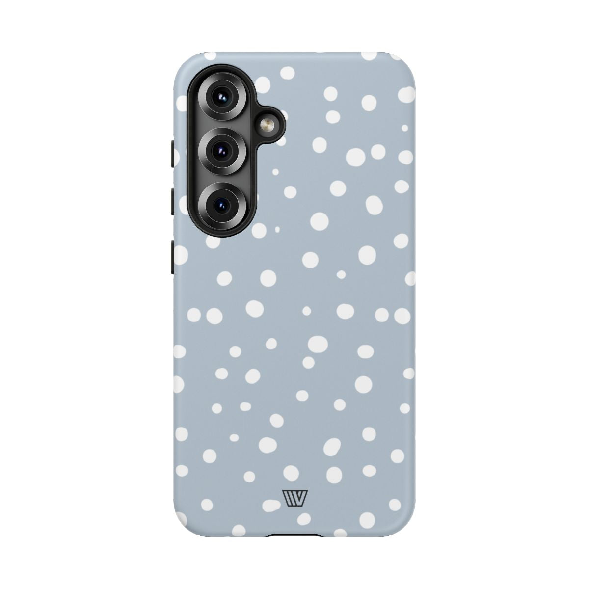 Blue Haze Dots Tough Phone Case Dual-Layer Protective Phone Case