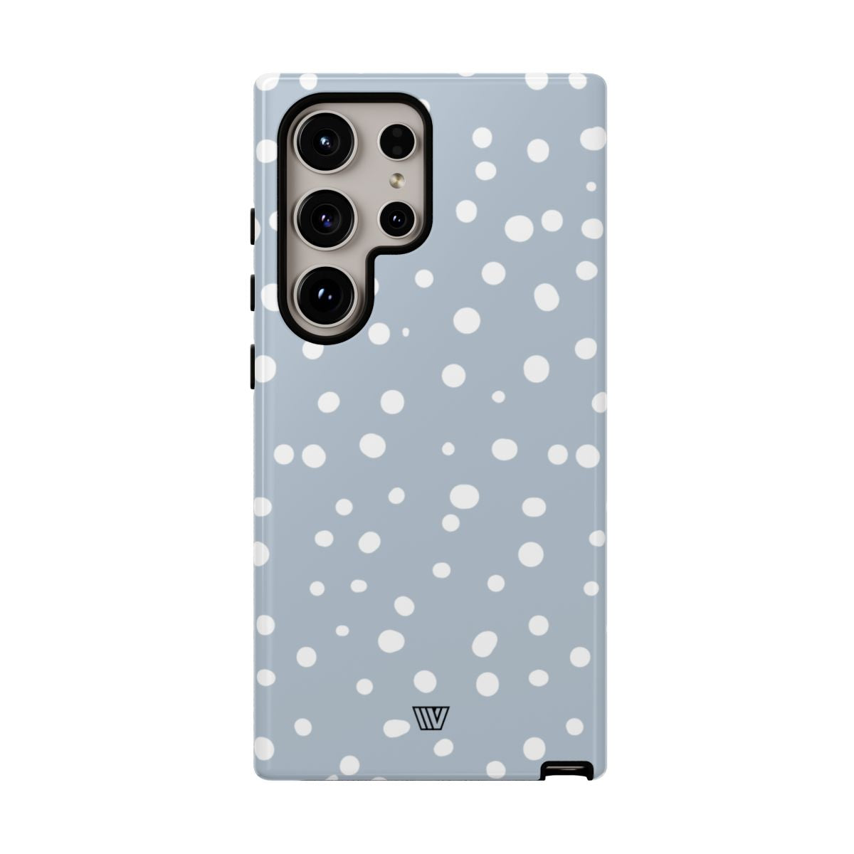 Blue Haze Dots Tough Phone Case Dual-Layer Protective Phone Case