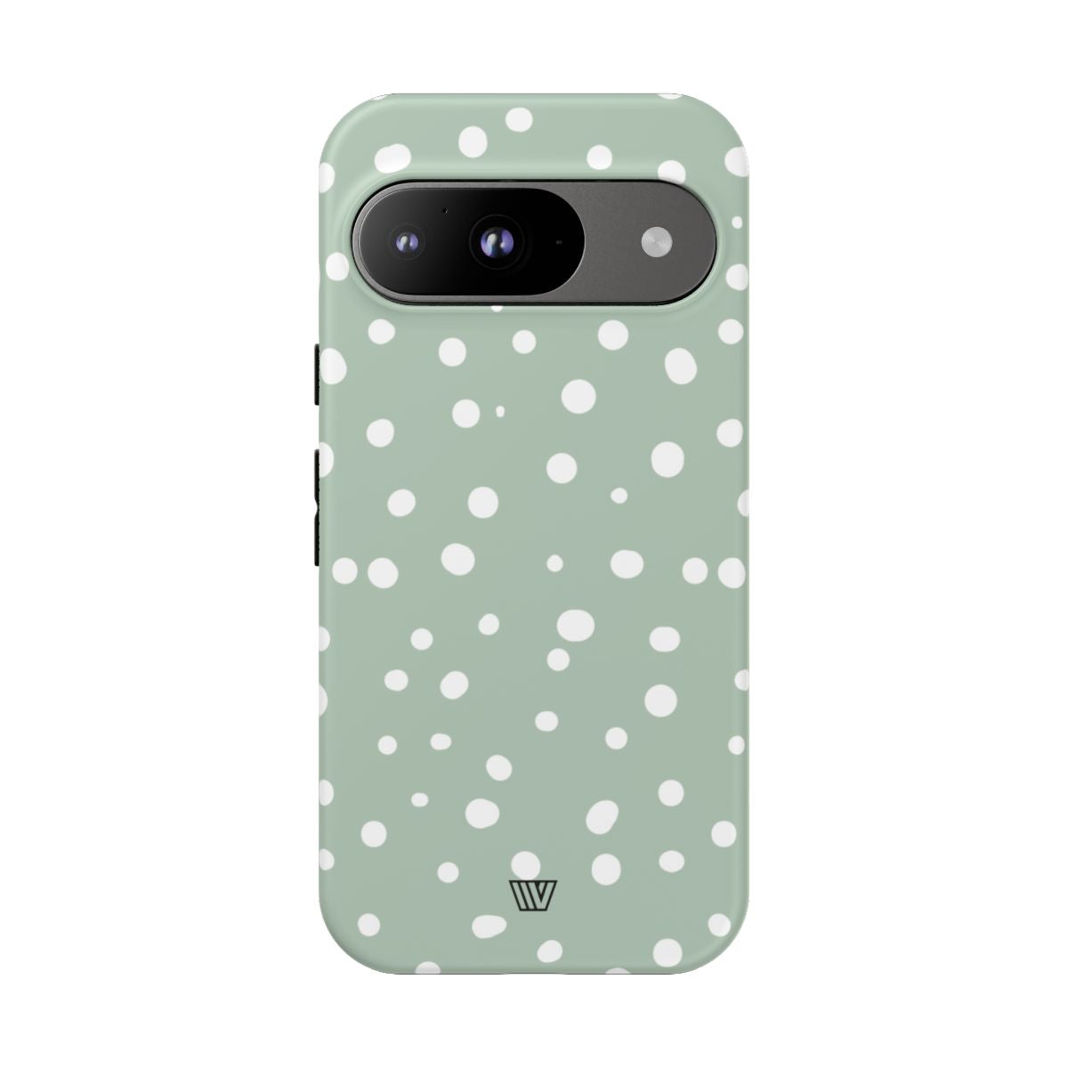 Pastel Green Dots Tough Phone Case