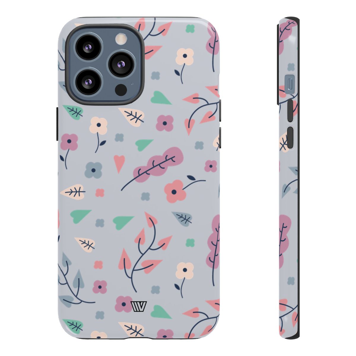 Petal Pastels Tough Phone Case with Dual-Layer Protection