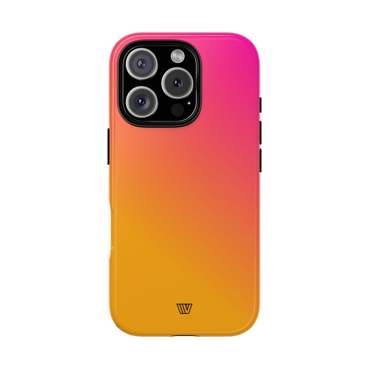 Hot Pink Orange Tough Phone Case