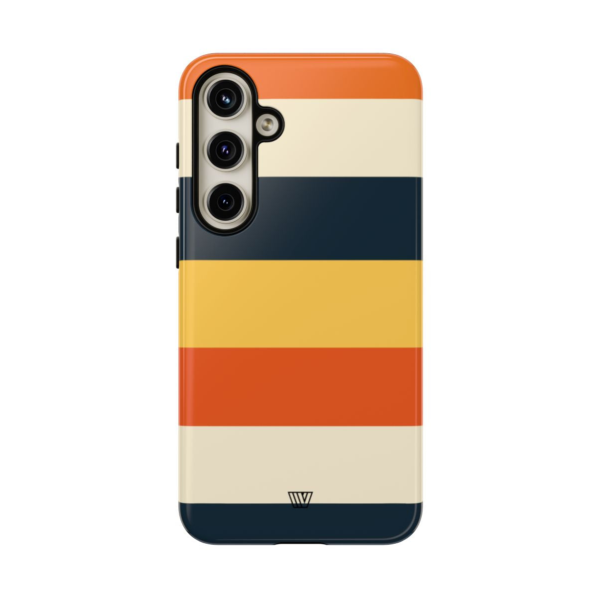 Beach Sunset Stripes Tough Phone Case