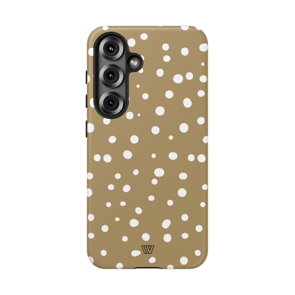 Dark Beige Dots Tough Phone Case
