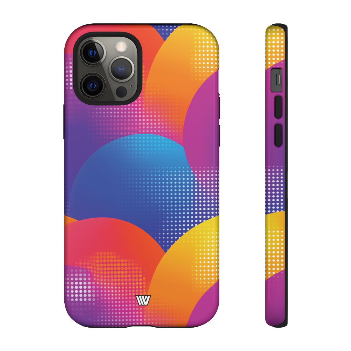 Tough Phone Case Dual-Layer Durable BOLD VIBES