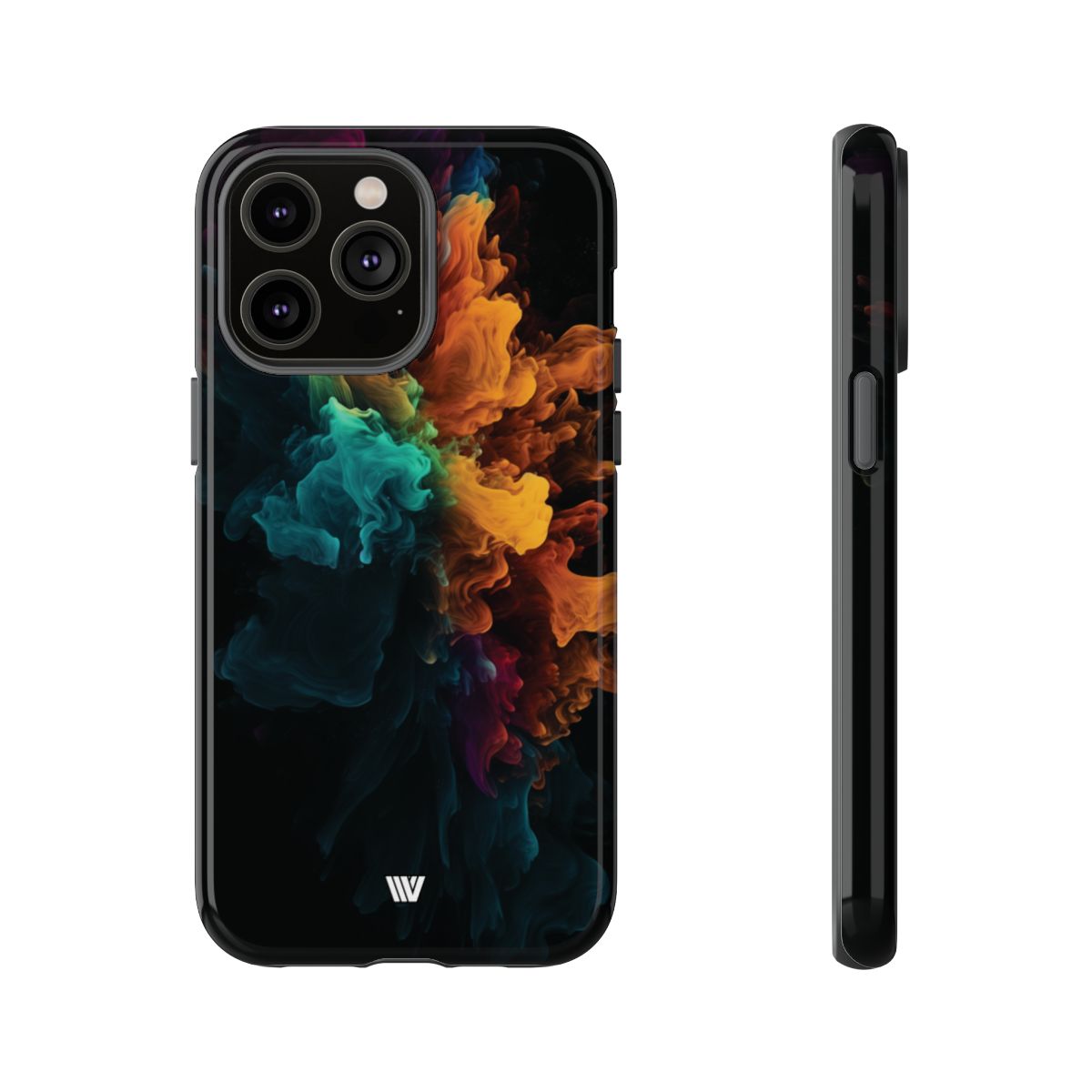 Tough Phone Case Dual-Layer Protection Color Burst
