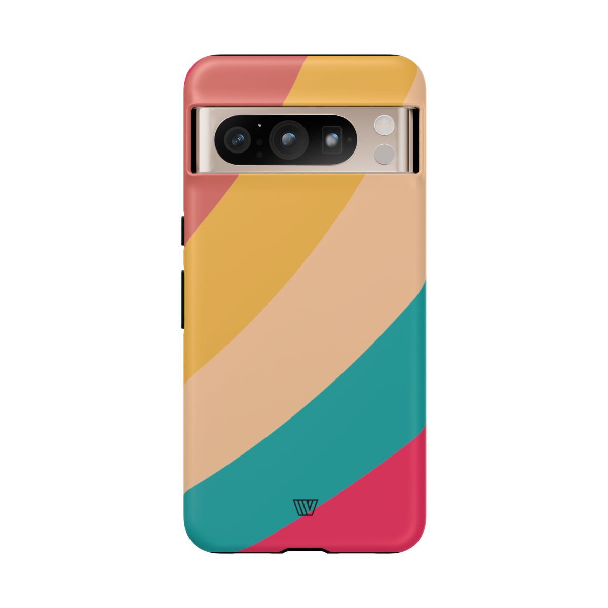 Rainbow Tough Phone Case Durable Impact-Resistant Shell SUMMER BY THE SEA