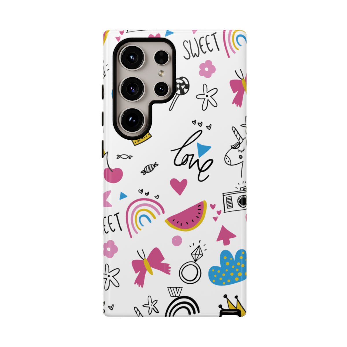 Tough Impact Resistant Phone Case SWEET LOVE