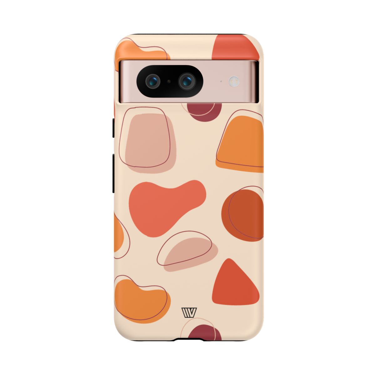 Tough Impact-Resistant Phone Case with Dual Layer WARM SHAPES