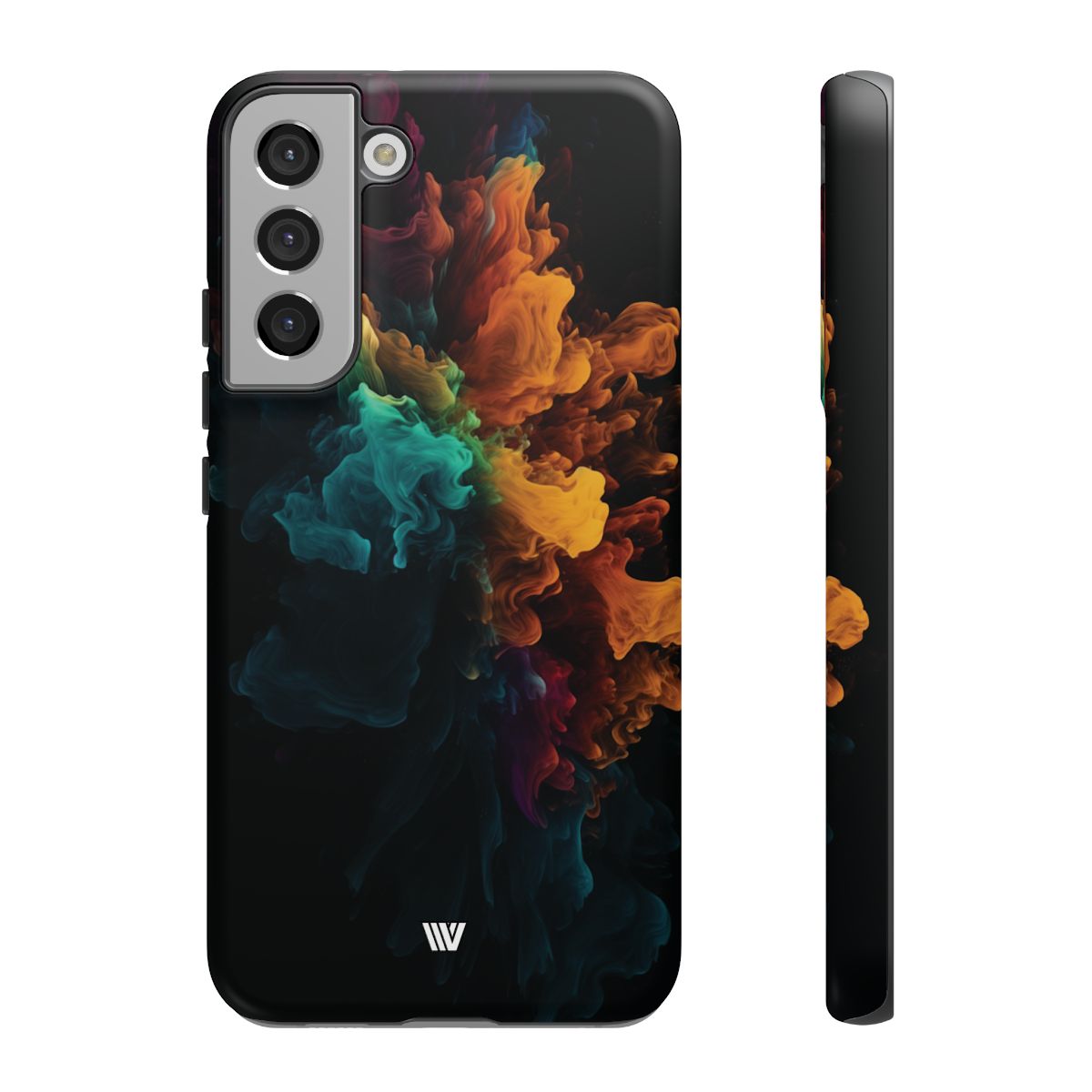 Tough Phone Case Dual-Layer Protection Color Burst