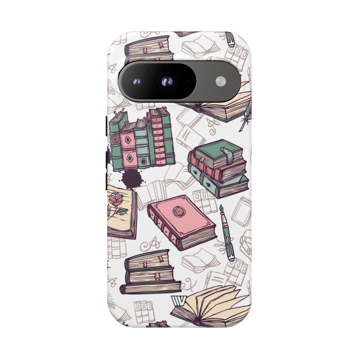 Tough Phone Case Impact Resistant Dual-layer Protective - BOOK LOVER