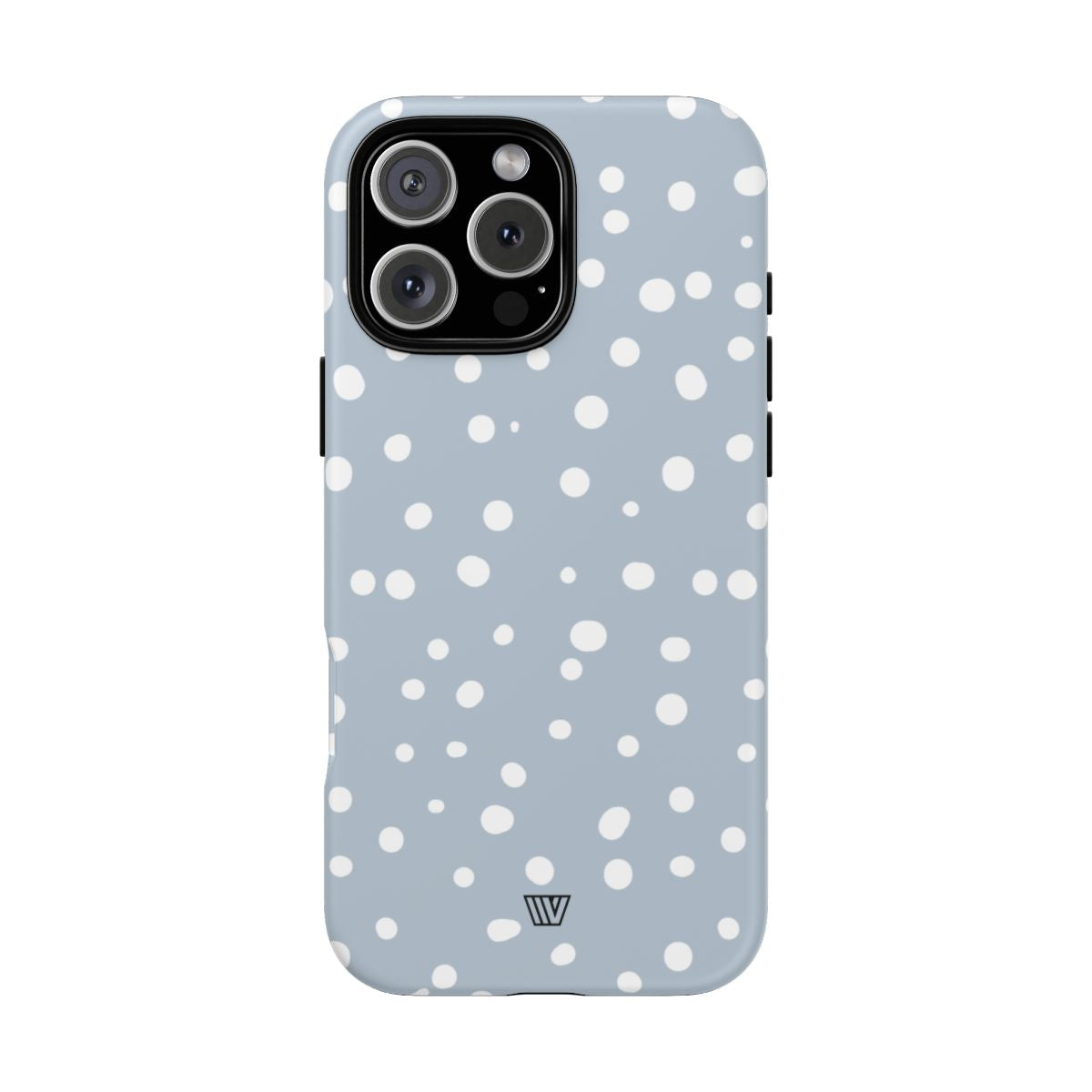 Blue Haze Dots Tough Phone Case Dual-Layer Protective Phone Case