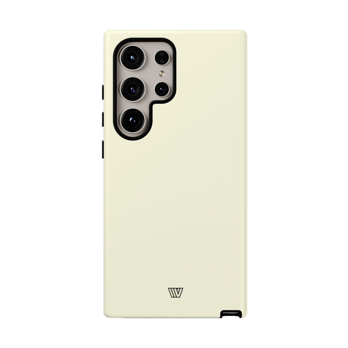 Tough Ivory Phone Case Dual Layer Impact-Resistant Trovvve
