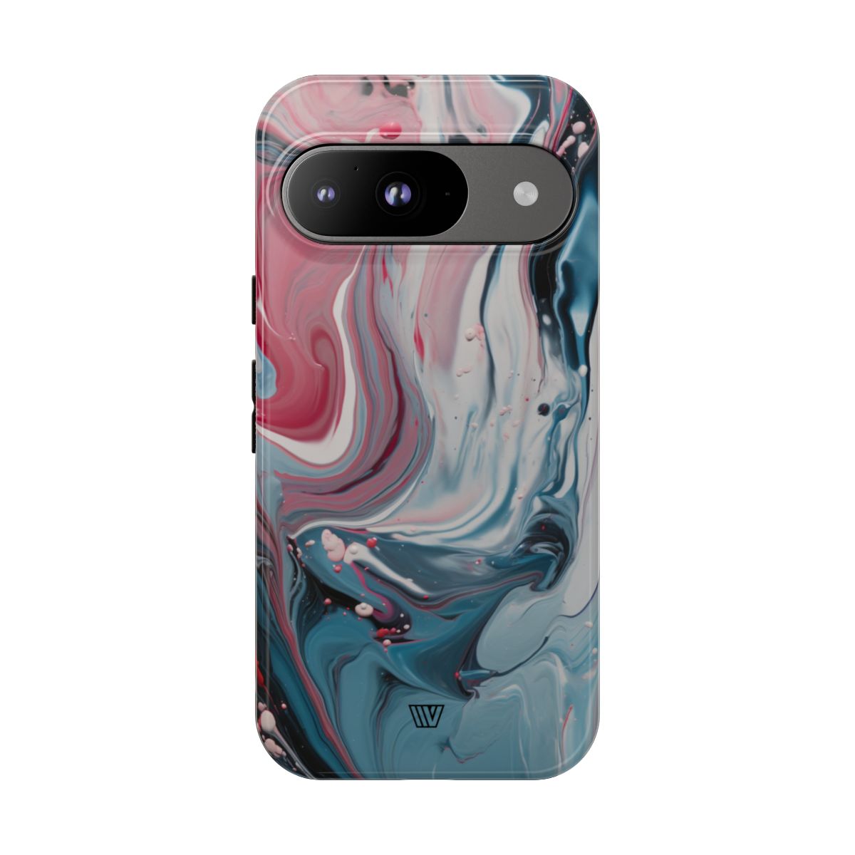 Blue Pastel Swirl Tough Phone Case