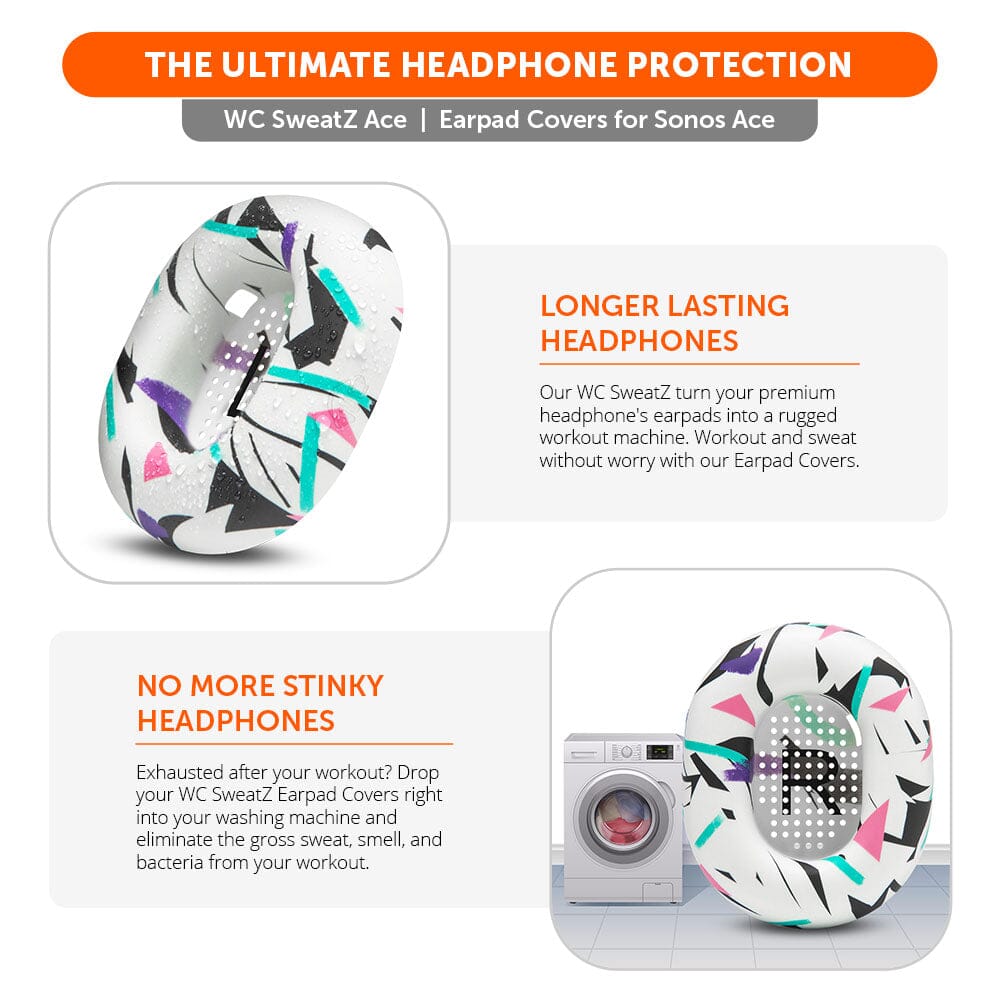 Sonos Ace Earpad Sweat Covers WC SweatZ Ace