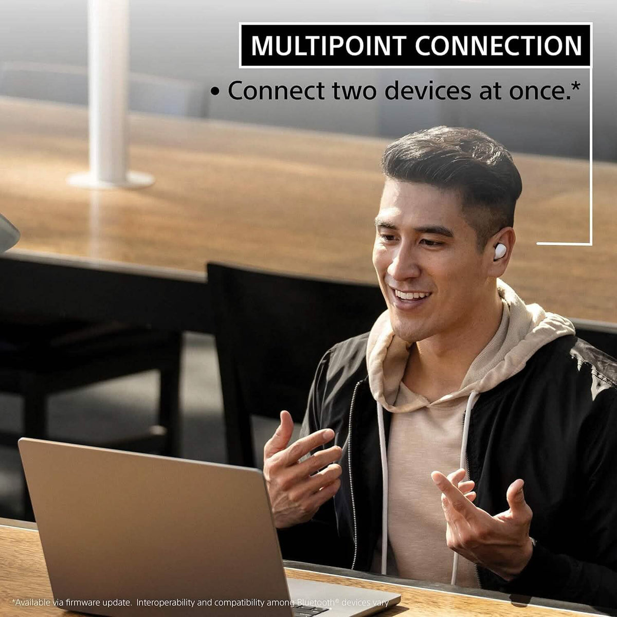 Sony LinkBuds S Noise Canceling Truly Wireless Earbud Headphones with Alexa Built-in