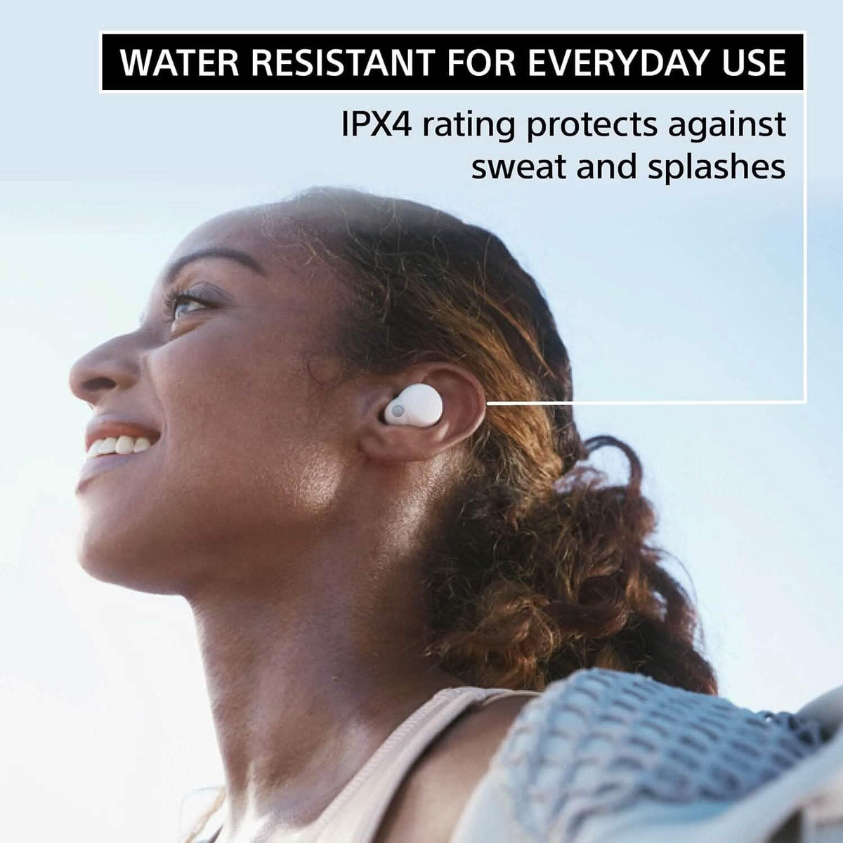 Sony LinkBuds S Noise Canceling Truly Wireless Earbud Headphones with Alexa Built-in