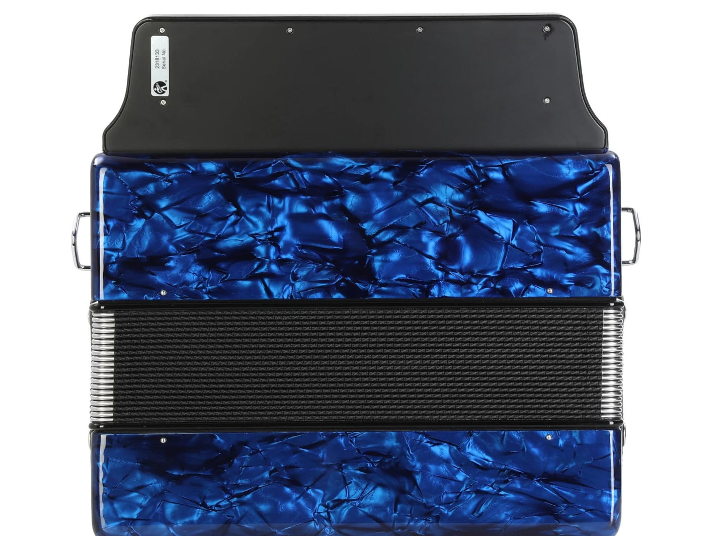 Hohner Corona II Diatonic Accordion - Keys of F/Bb/Eb - Dark Blue-NEW