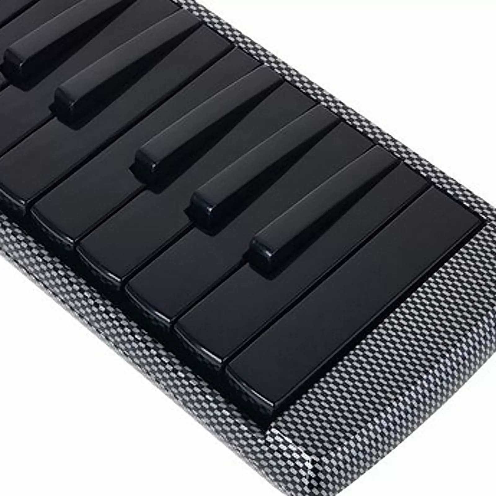 Hohner C944014 Airboard 32 Key Carbon Print Black Keys Melodica with Case - New