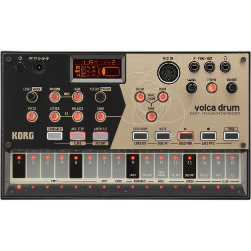 Korg Volca Drum Physical Modeling Drum Synthesizer -NEW