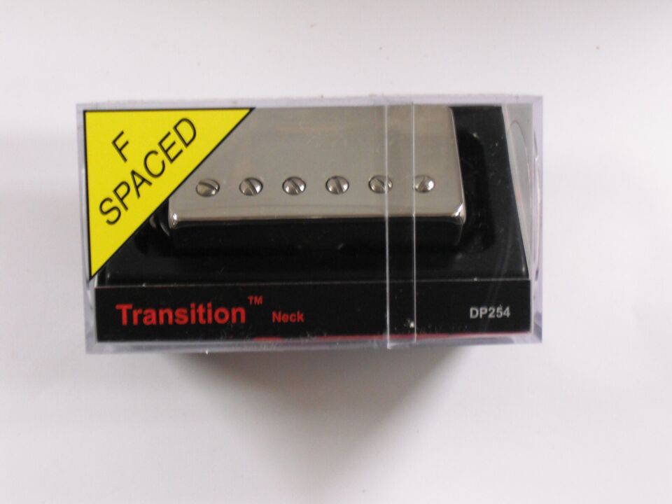 DiMarzio DP254 Transition Neck Humbucker Nickel with Nickel Cover-NEW