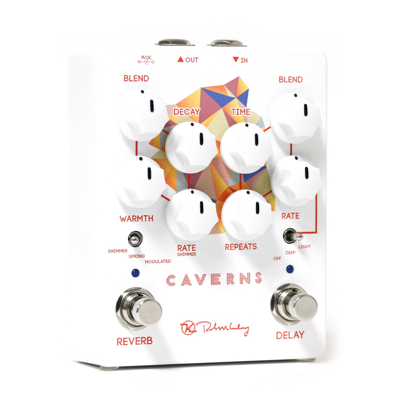 New - Keeley Caverns V2 Delay and Reverb Pedal