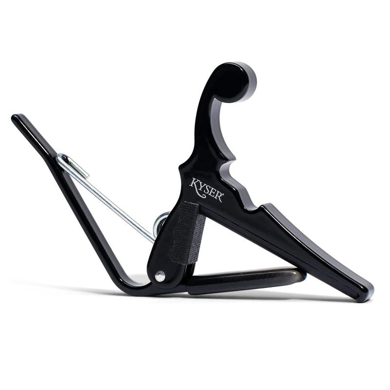 Ukulele Banjo Mandolin Quick-Change Capo Black Kyser