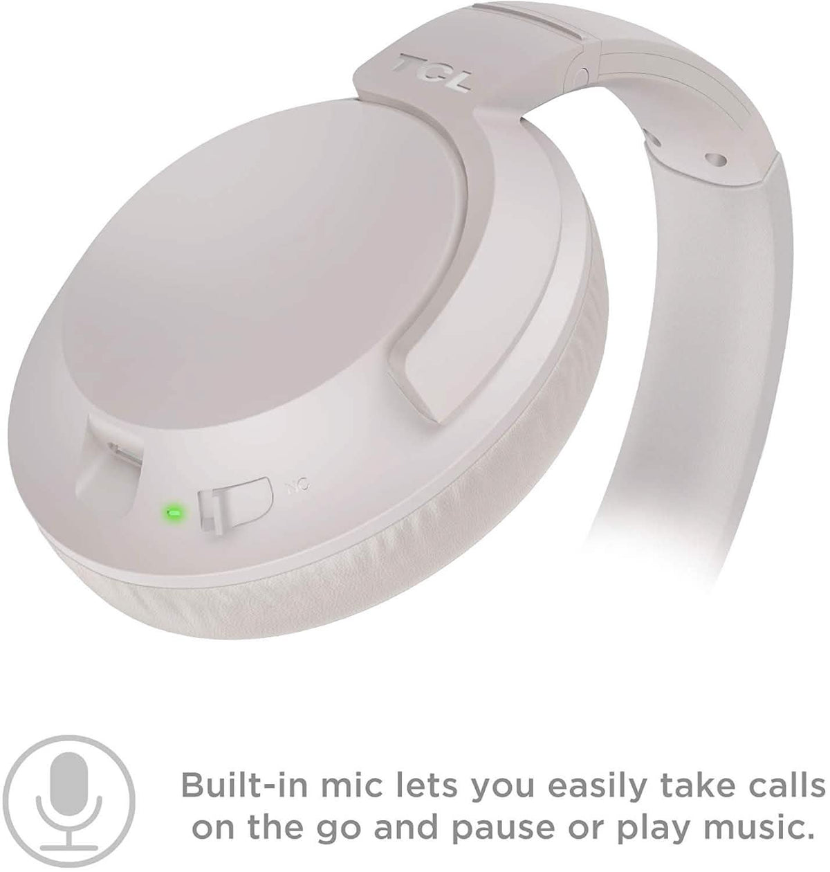 Wireless Bluetooth Noise Cancelling On-Ear Headphones TCL ELIT400NC Refurbished