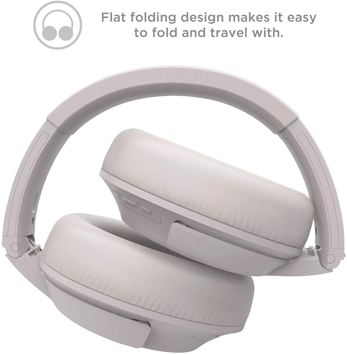 Wireless Bluetooth Noise Cancelling On-Ear Headphones TCL ELIT400NC Refurbished
