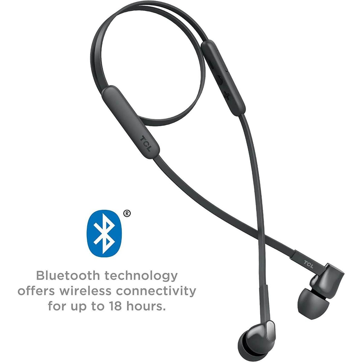 Wireless Noise Isolating Bluetooth Earbuds MTRO100BT In-Ear Headphones TCL