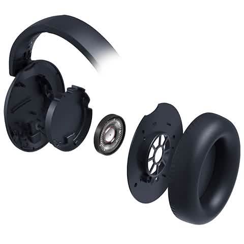 Noise Cancelling Hi-Res On-Ear Wireless Headphones TCL