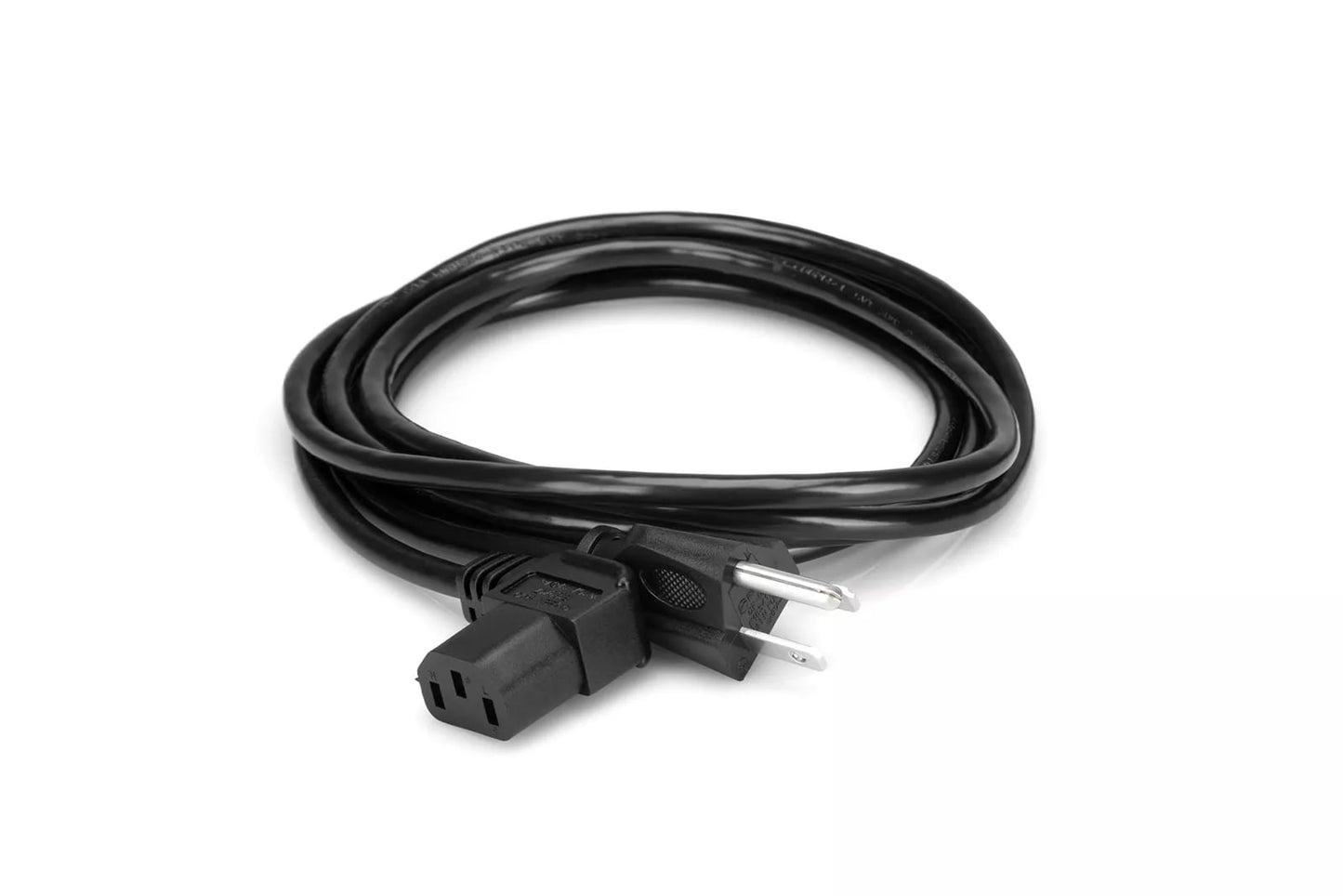 Hosa PWC-143R Power Cord, Right-angle IEC C13 to NEMA 5-15P, 3 Feet - New