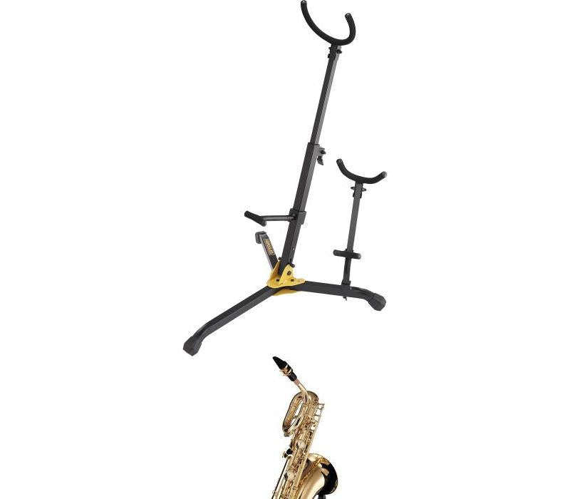 Hercules DS536B Baritone Alto and Tenor Saxophone Stand-NEW