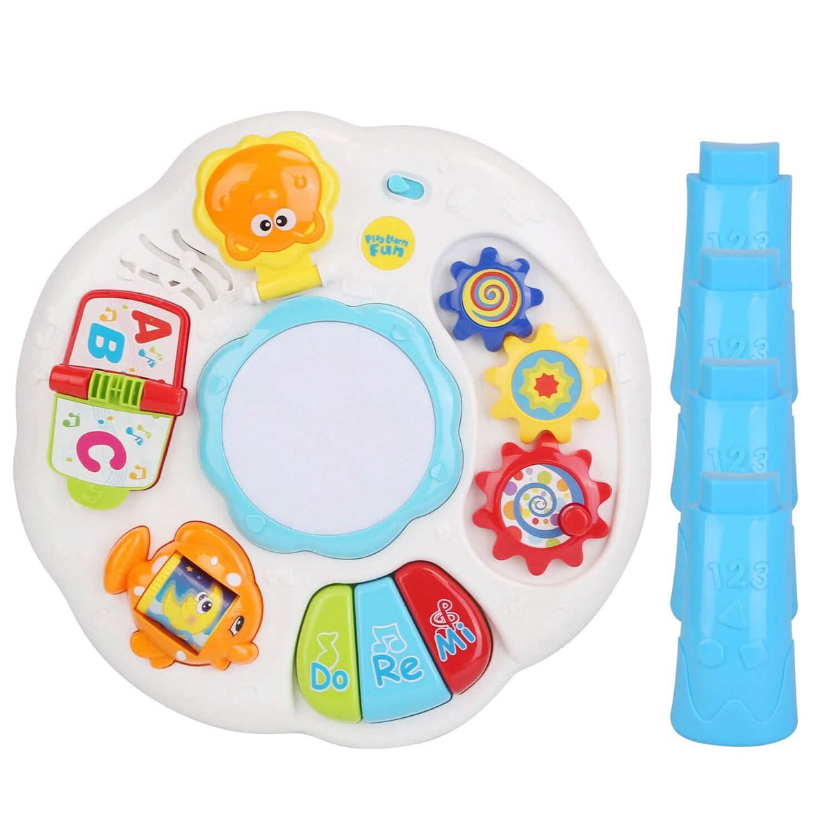 Toddler Musical Learning Table 3-in-1 Educational Toy for 6+ Months