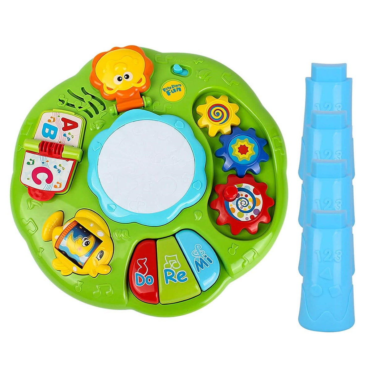Toddler Musical Learning Table 3-in-1 Educational Toy for 6+ Months