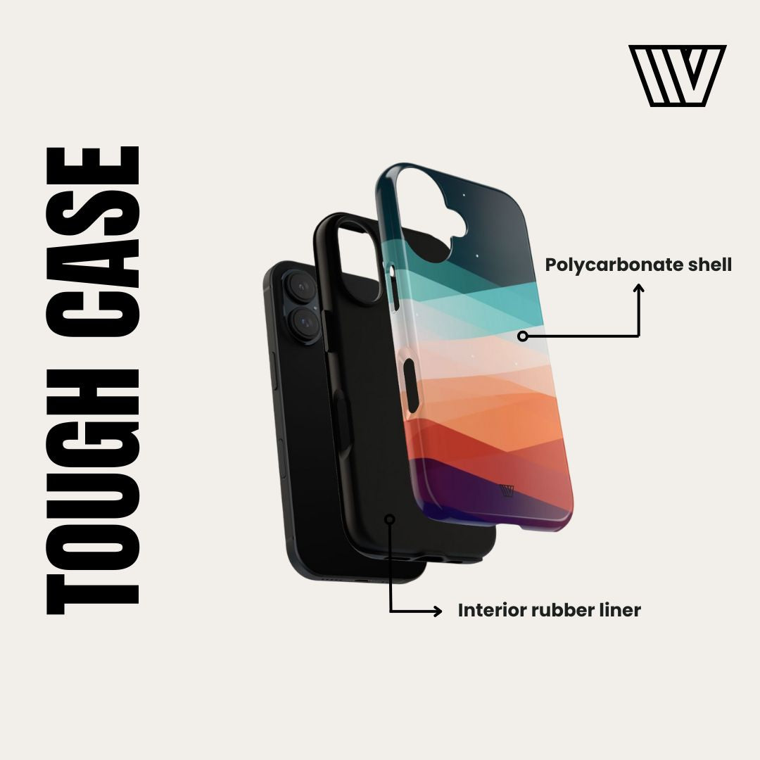 Tough Phone Case Dual-Layer Protective Phone Case BOTANICAL