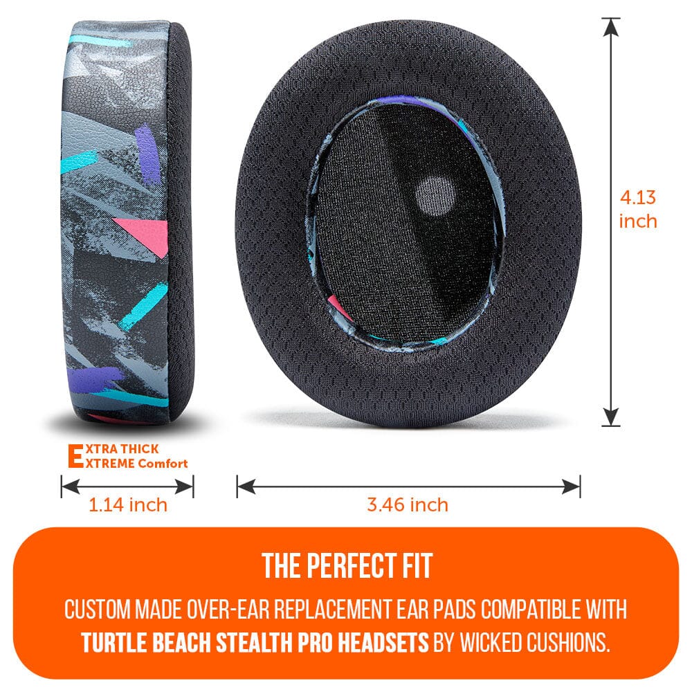 WC FreeZe Cooling Gel Earpads Turtle Beach Stealth Pro