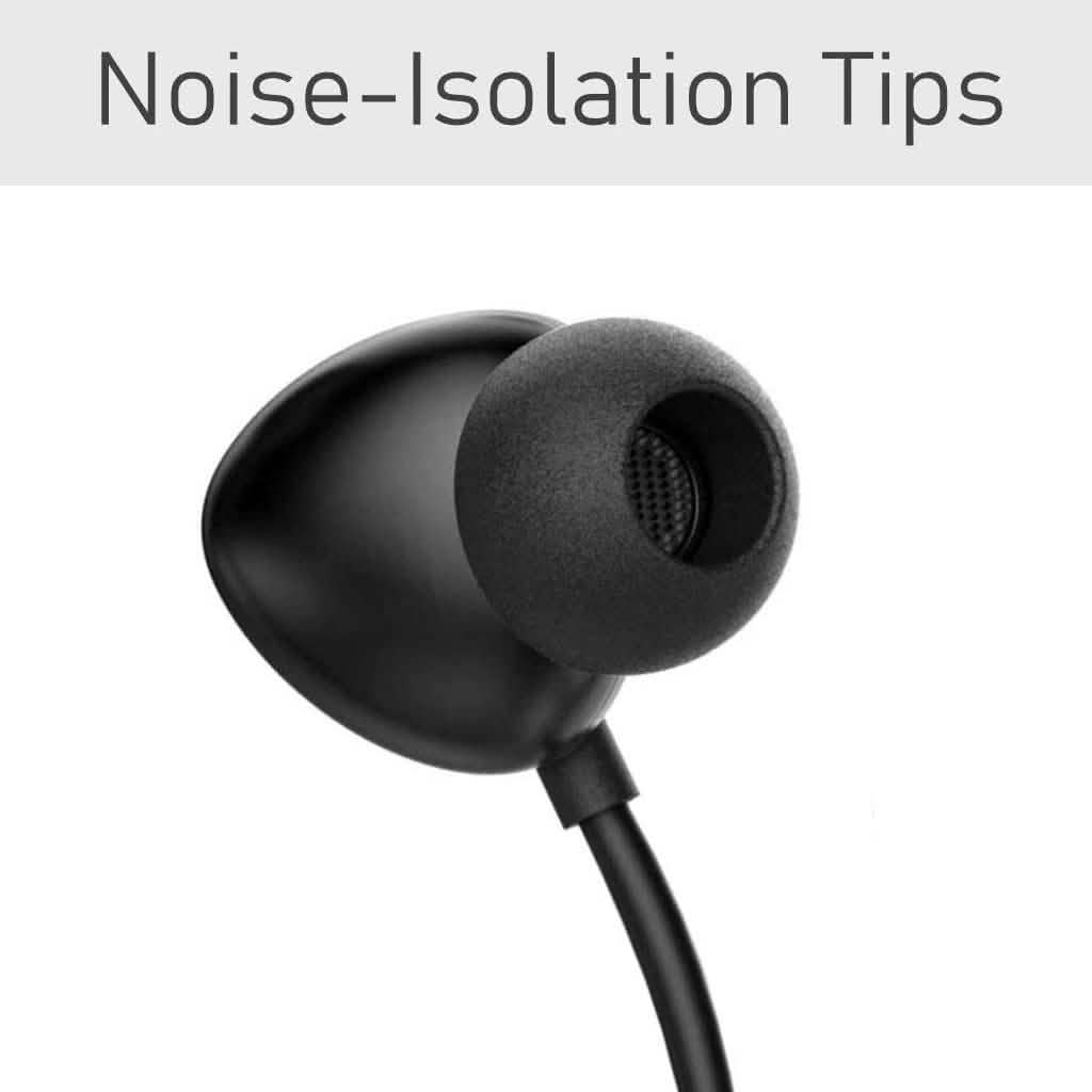 Type C Wired In-Ear Headphones with Microphone and Volume Control