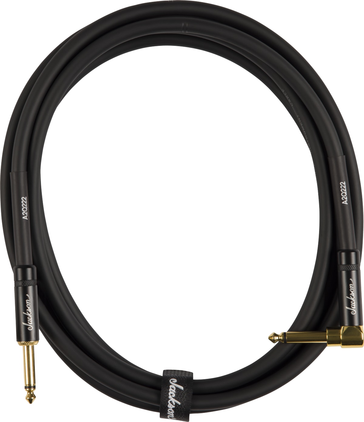 JACKSON® Guitars 10.93ft HIGH PERFORMANCE instrument CABLE, BLACK- NEW