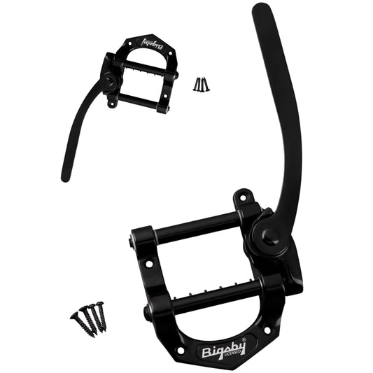 Bigsby B500BK lightning Black vibrato for flat top solid body guitars Licenced Bigsby®