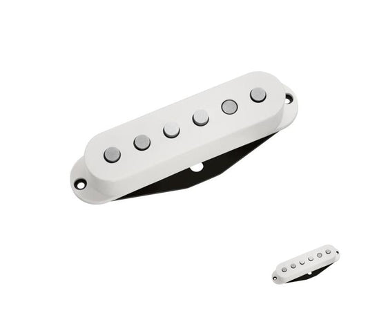 DiMarzio DP217 HS-4 Single Coil Pickup, White -NEW