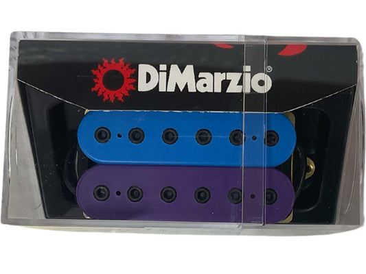 New - Dimarzio DP151 PAF PRO Humbucker Bridge Pickup - F-spaced Purple and Blue