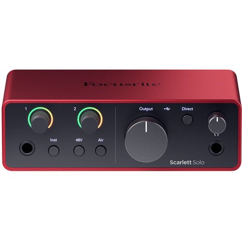 Focusrite Scarlett Solo 4th Gen USB Audio Interface -NEW