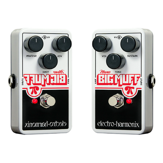 Electro Harmonix Nano Big Muff Pi Distortion Fuzz Guitar Effects Pedal