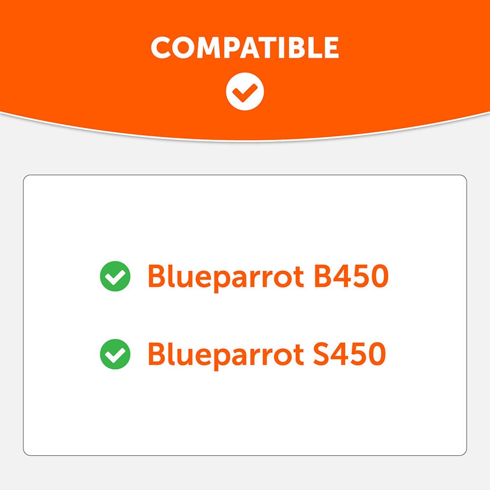 Upgraded BlueParrot B450 WC PadZ Earpads Replacement Wicked Cushions