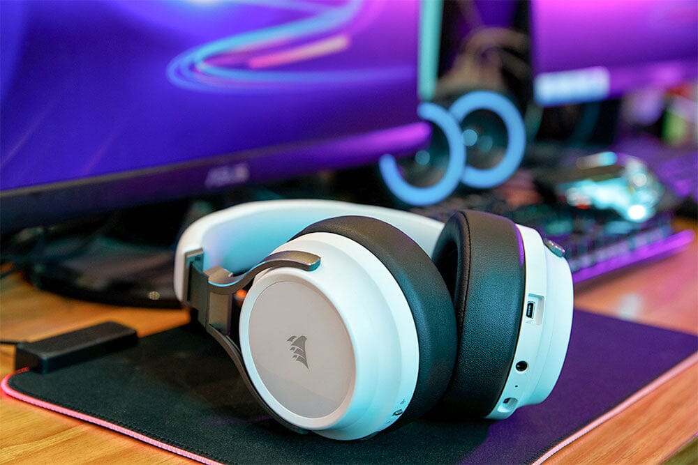 Upgraded PU Leather Ear Pads Replacement for Corsair Virtuoso Headset Wicked Cushions