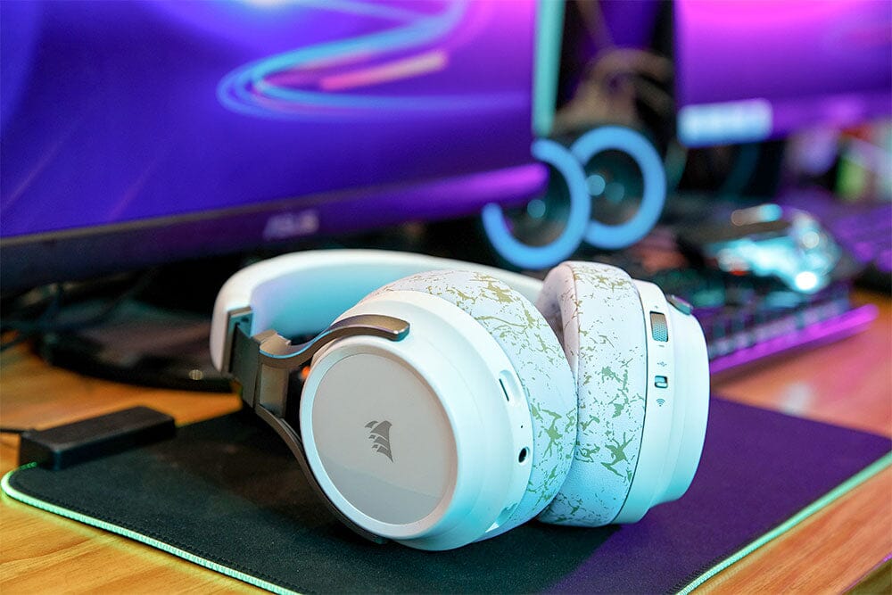 Upgraded PU Leather Ear Pads Replacement for Corsair Virtuoso Headset Wicked Cushions