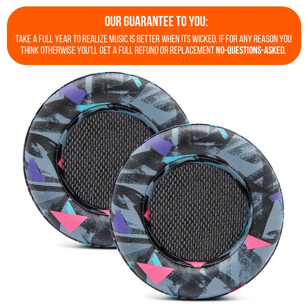 Upgraded PU Leather Ear Pads Replacement for Corsair Virtuoso Headset Wicked Cushions